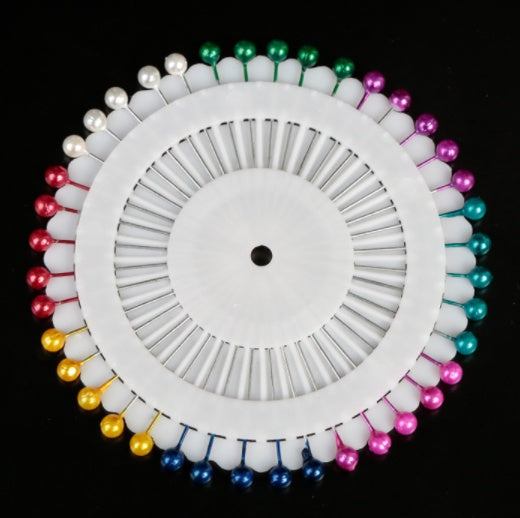 KTX-398291 92-Piece Household Sewing Kit with Thread, Needles, Scissors, and Accessories in Black Storage Box