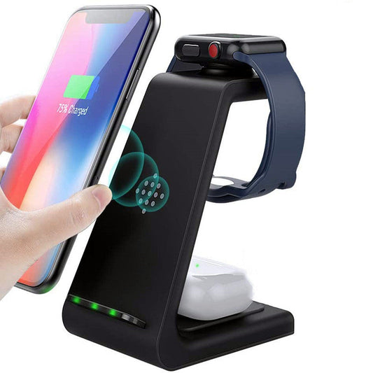 KTX-398675 Wireless Charger Compatible with iPhone 12, Samsung Devices, Various Colors Available