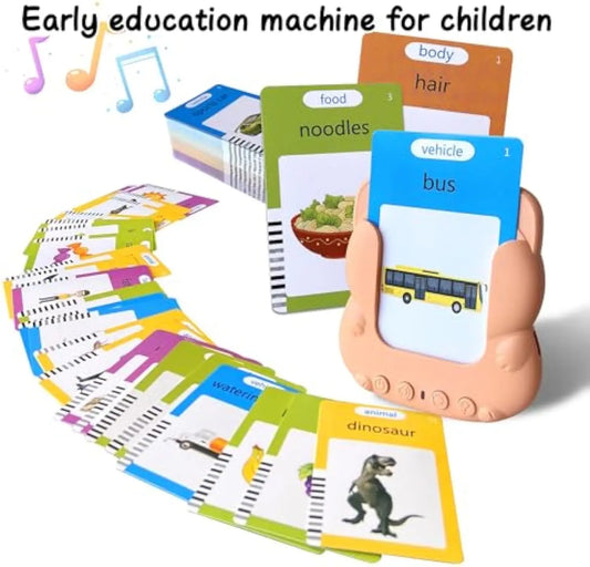 KTX-399443 Educational Talking Flash Cards for Kids - Interactive Learning Tool for Sight Words and Cognitive Development