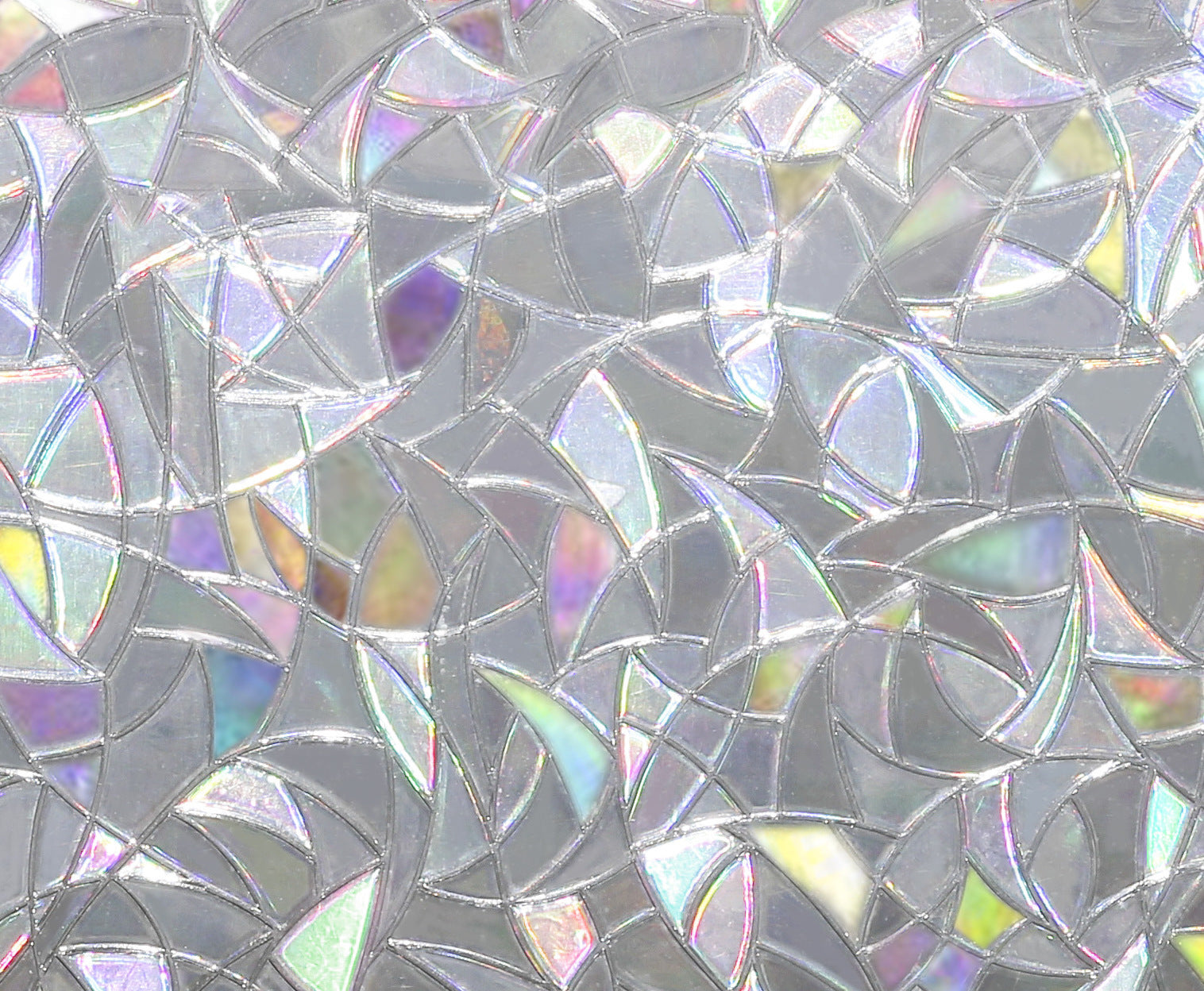 KTX-399699 Irregular Texture Electrostatic Window Wallpaper - 45cm x 100cm