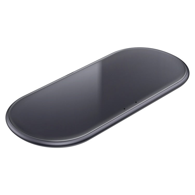 KTX-399827 Sleek Aluminum Alloy Wireless Charger with Tempered Glass Cover, Fast Charging Capabilities