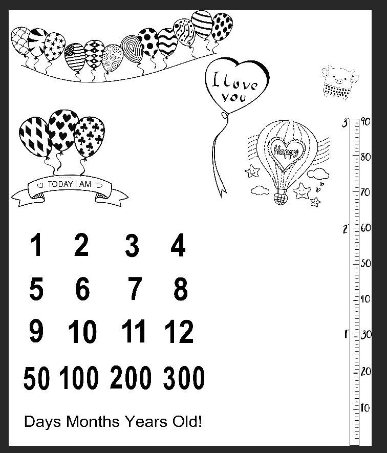 KTX-401491 Newborn Baby Photo Background Cloth - 100x100cm Polyester-Cotton, Thick Texture for Stunning Shots