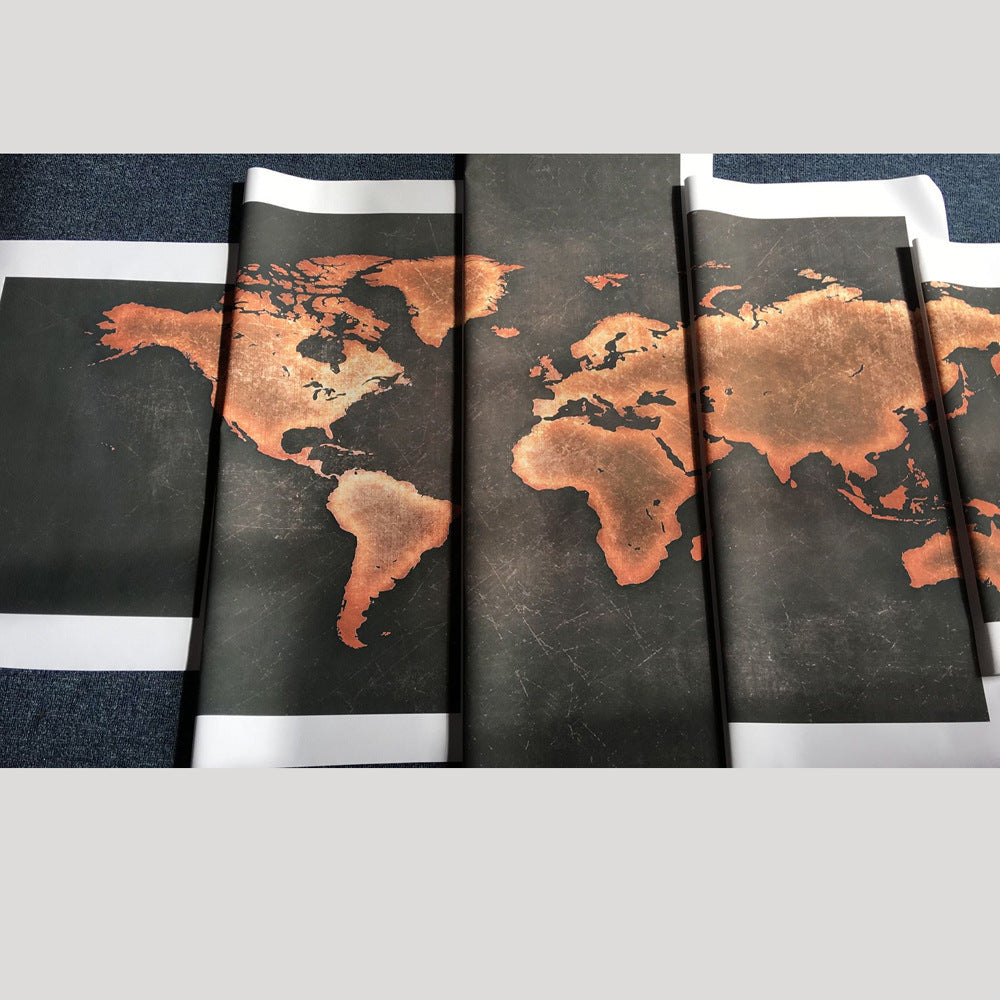 KTX-401747 Abstract Single Bubble Oil Painting on Canvas - Frameless Wall Art (20x60cm to 50x150cm)