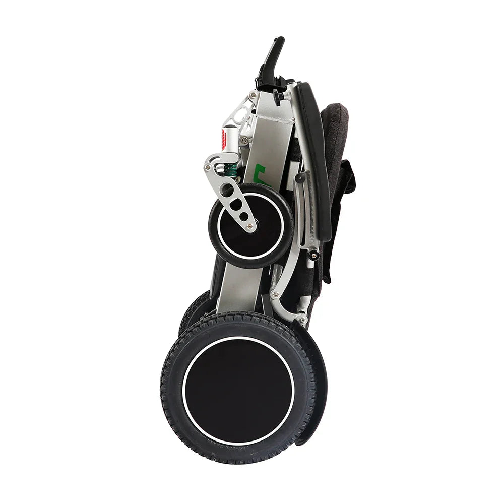 KTX-401939 Folding Electric Power Wheelchair with 200kg Capacity, Aluminum Alloy Frame, 20km Range