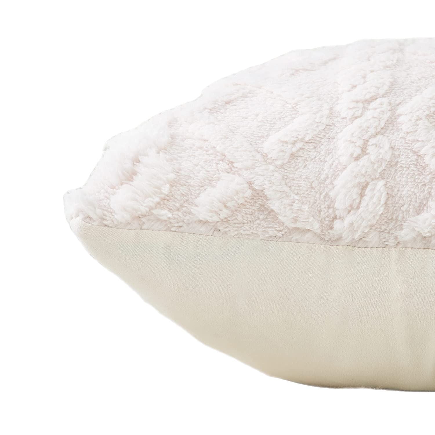 KTX-402067 Retro Plush Soft Fluffy Pillow Cushion for Living Room - Available in Multiple Colors
