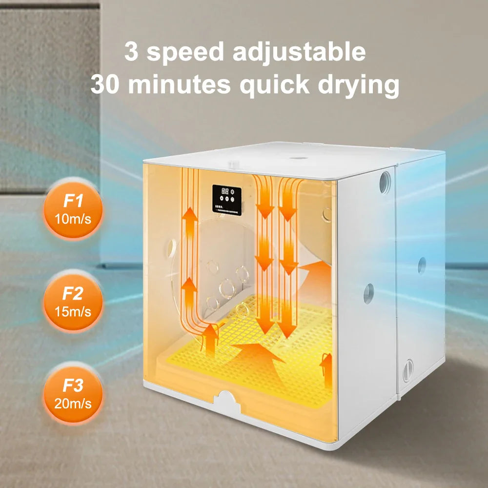 KTX-402323 Automatic Pet Dryer Box with Adjustable Temperature for Dogs and Cats