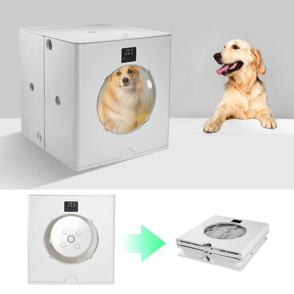 KTX-402323 Automatic Pet Dryer Box with Adjustable Temperature for Dogs and Cats