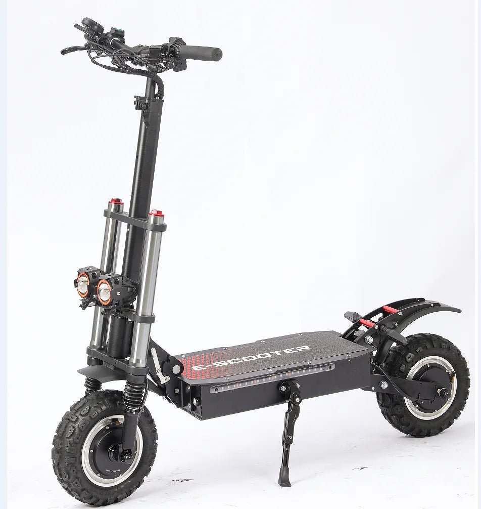 KTX-403091 Foldable Off-Road Electric Scooter with 60V Battery, 11-Inch Tires, 200kg Load Capacity, 90-100KM Range, 80-85KM/H Speed