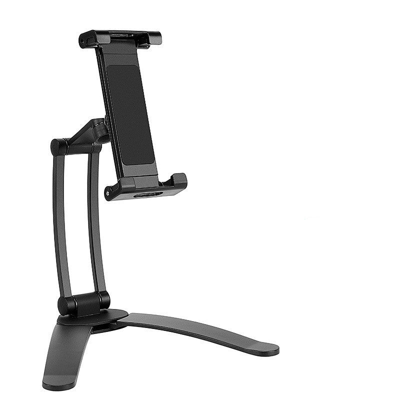 KTX-403283 Wall-Mounted Adjustable Support Frame for 5-15.6 Inch Tablets and Monitors in Silver-White and Black