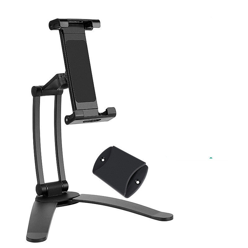 KTX-403283 Wall-Mounted Adjustable Support Frame for 5-15.6 Inch Tablets and Monitors in Silver-White and Black