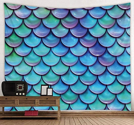 KTX-403923 European Tapestry Wall Hanging - Versatile Polyester Background Cloth for Home Decor and Events