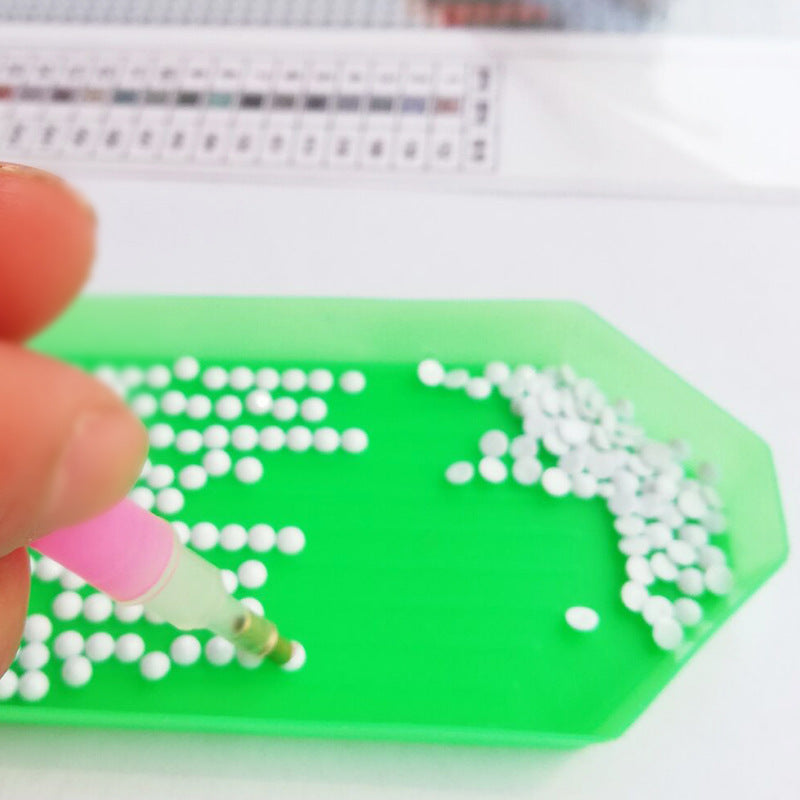 KTX-404051 5D Full Diamond Painting DIY Landscape Cross Stitch Art Kit, Resin Drill, 30x40cm & 40x50cm Options