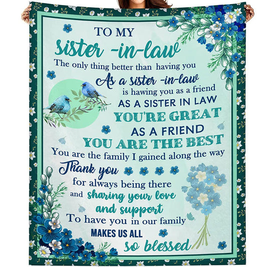 KTX-404051 Cozy Cartoon Flannel Blanket in Soft Polyester for All Seasons