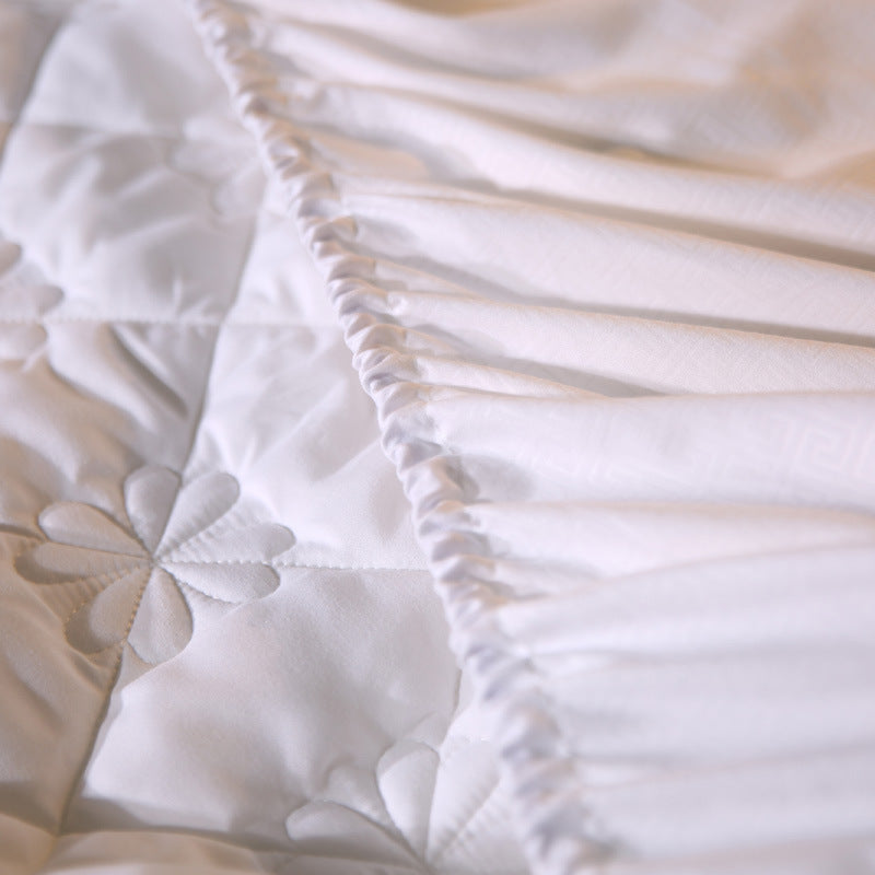 KTX-404179 Non-Slip Polyester Cotton Mattress Protector for Added Safety and Comfort