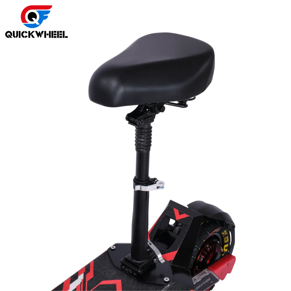 KTX-404243 Electric Scooter with Seat, 4000W Dual Motor, 50-65 km Range, Foldable, Full Suspension, Portable, Aluminum Alloy Frame