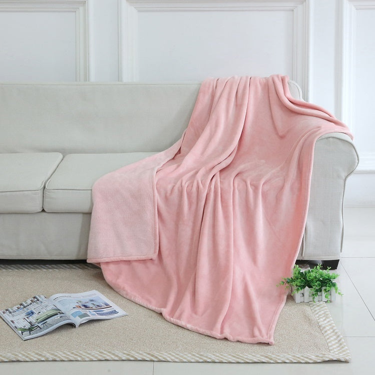 KTX-406355 Cozy Coral Patterned Blanket for All Seasons - Ideal for Single Beds 150x200-220 cm