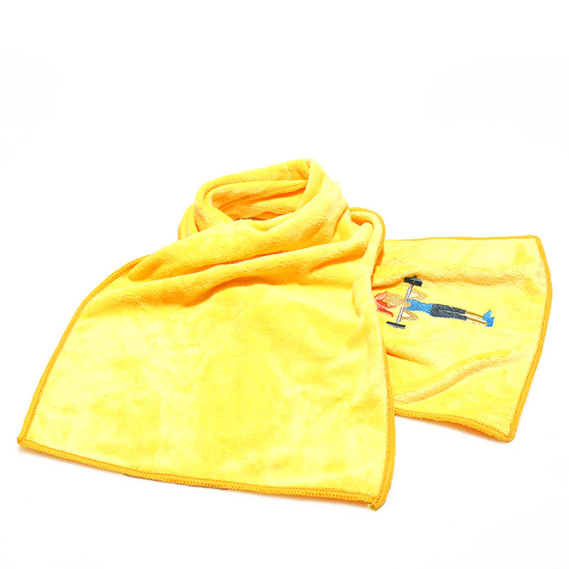 KTX-408403 Embroidered Microfiber Sports Towel - Quick-Dry, Lightweight and Highly Absorbent, 30x100 cm