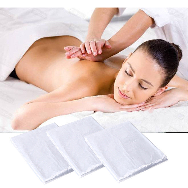 KTX-408979 Large Disposable Plastic Bed Sheets - Waterproof Membranes for Water Beds, Salt Baths, and More