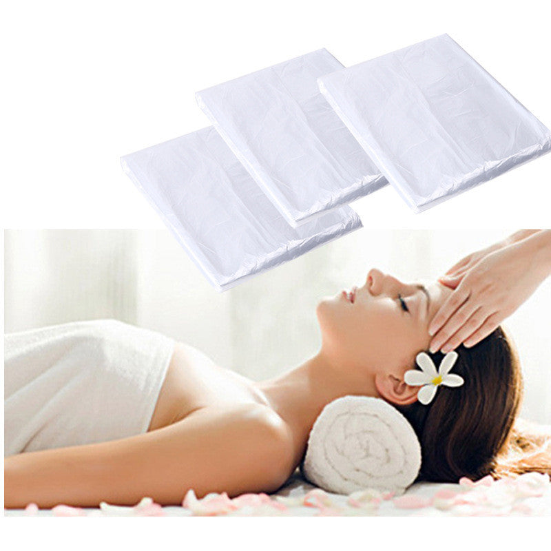 KTX-408979 Large Disposable Plastic Bed Sheets - Waterproof Membranes for Water Beds, Salt Baths, and More