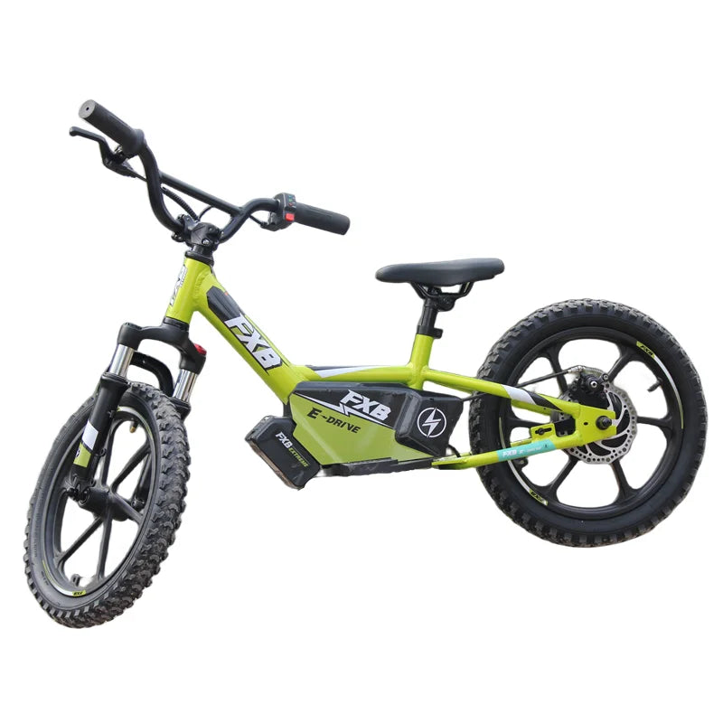 KTX-411539 36V Brushless 350W 16-Inch Electric Balance Bike for Kids, Removable Battery, Adjustable Saddle, Disc Brake