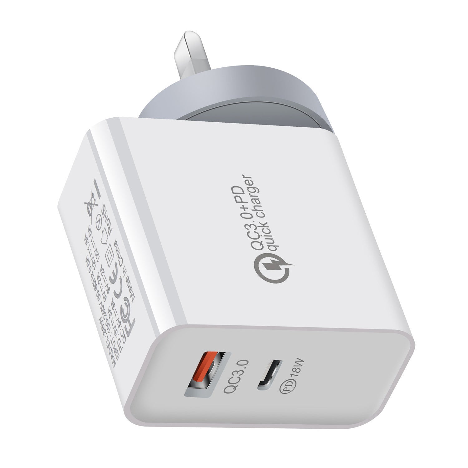 KTX-414483 36W Dual Port PD USB-C Mobile Phone Charger for Efficient Charging