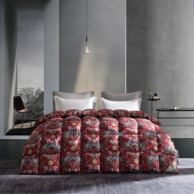 KTX-415571 Three-Dimensional All-Season Down Quilt with 95% Cashmere and White Goose Down Filling