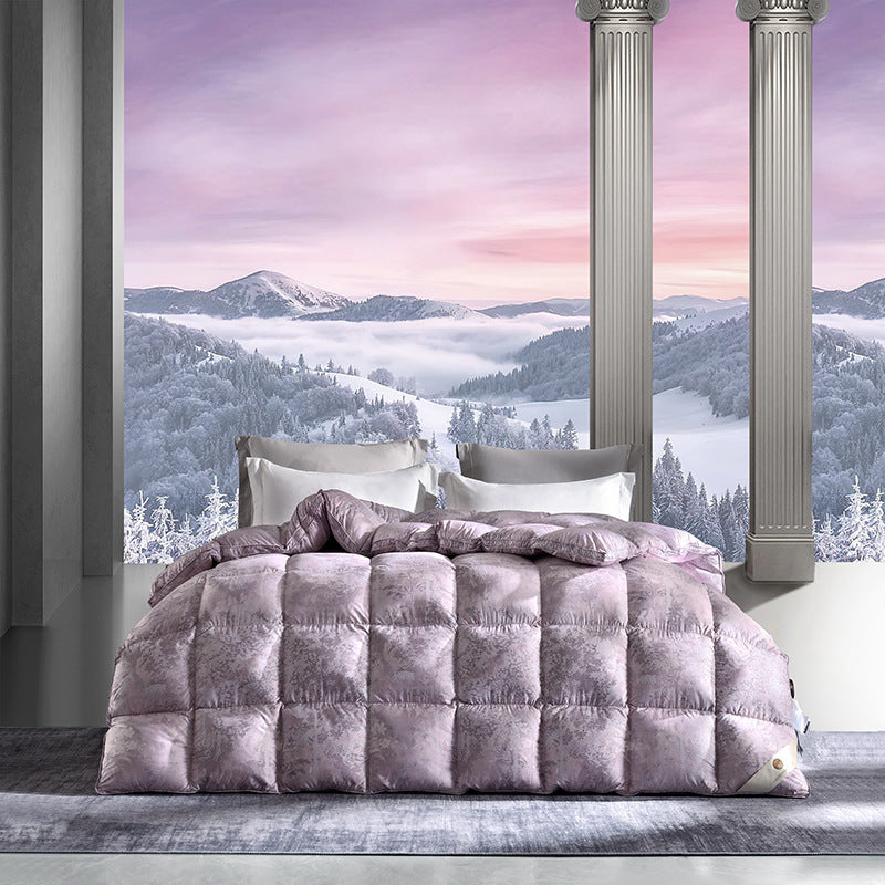 KTX-415571 Three-Dimensional All-Season Down Quilt with 95% Cashmere and White Goose Down Filling