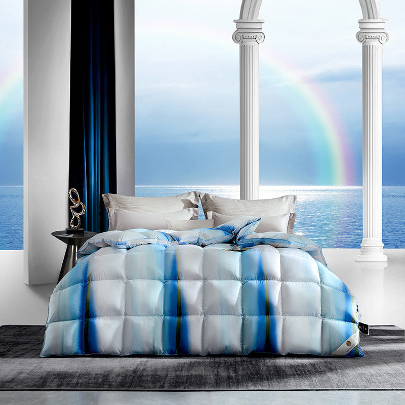 KTX-415571 Three-Dimensional All-Season Down Quilt with 95% Cashmere and White Goose Down Filling