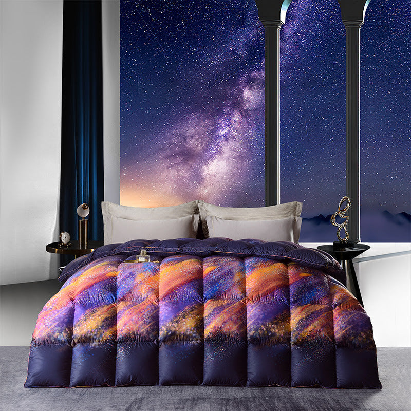 KTX-415571 Three-Dimensional All-Season Down Quilt with 95% Cashmere and White Goose Down Filling