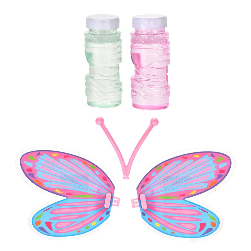 KTX-415827 Butterfly Bubble Maker with Music and Light for Outdoor Play - Ages 2-4