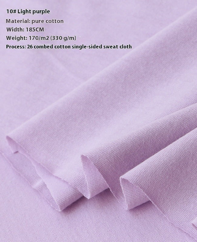 KTX-416275 Lightweight 100% Cotton Knitted T-Shirt for Dolls - Ideal for Spring with Floral Design