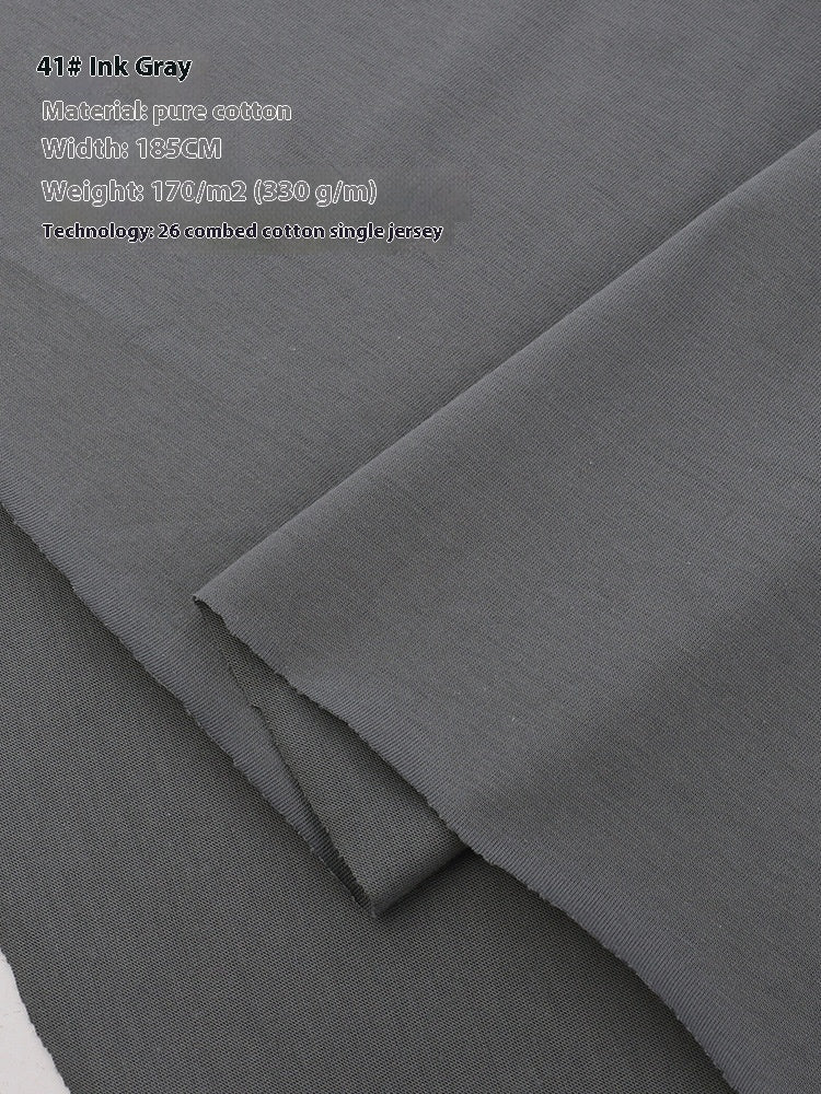 KTX-416275 Lightweight 100% Cotton Knitted T-Shirt for Dolls - Ideal for Spring with Floral Design