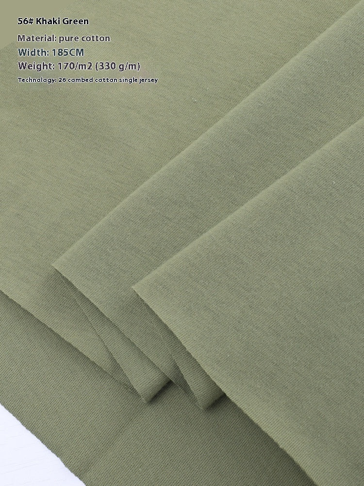 KTX-416275 Lightweight 100% Cotton Knitted T-Shirt for Dolls - Ideal for Spring with Floral Design