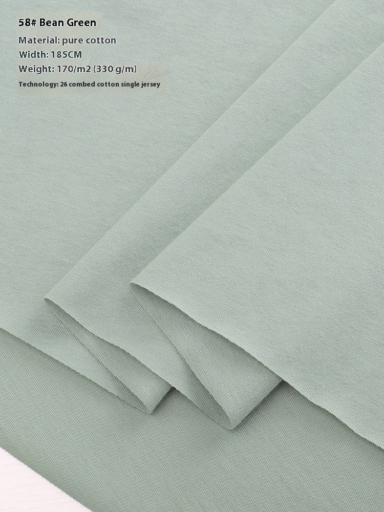 KTX-416275 Lightweight 100% Cotton Knitted T-Shirt for Dolls - Ideal for Spring with Floral Design