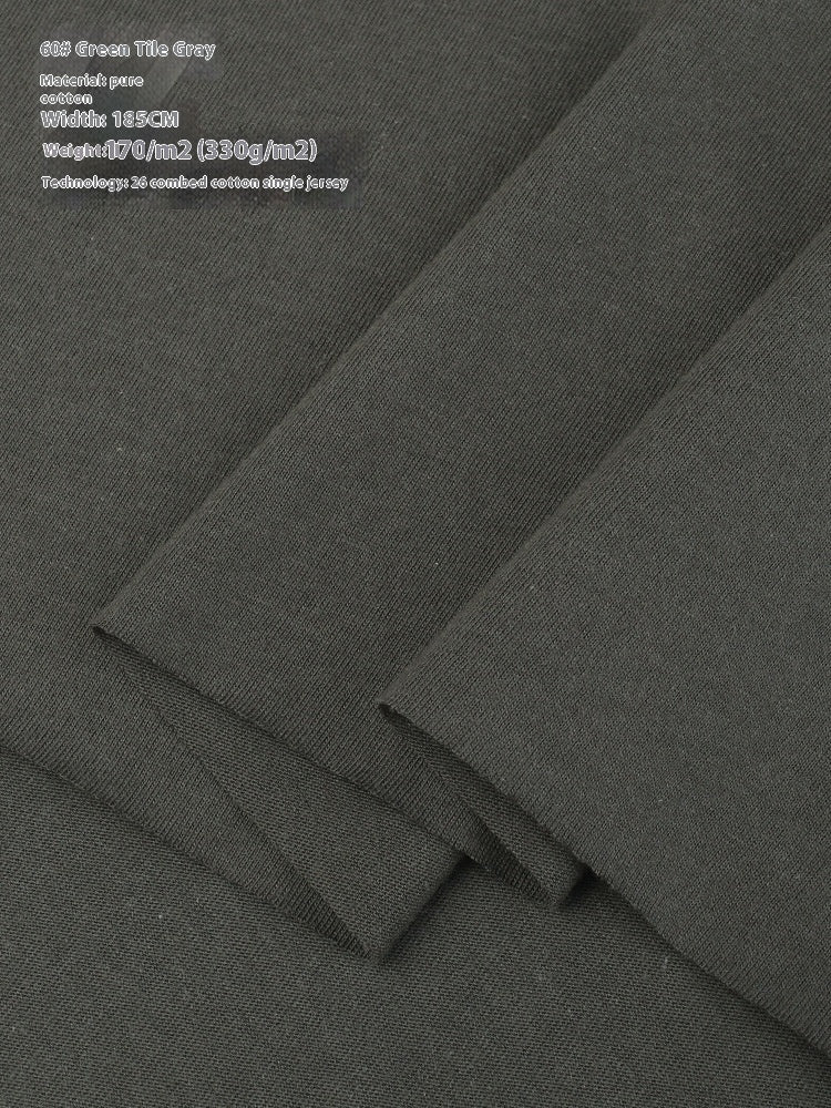 KTX-416275 Lightweight 100% Cotton Knitted T-Shirt for Dolls - Ideal for Spring with Floral Design