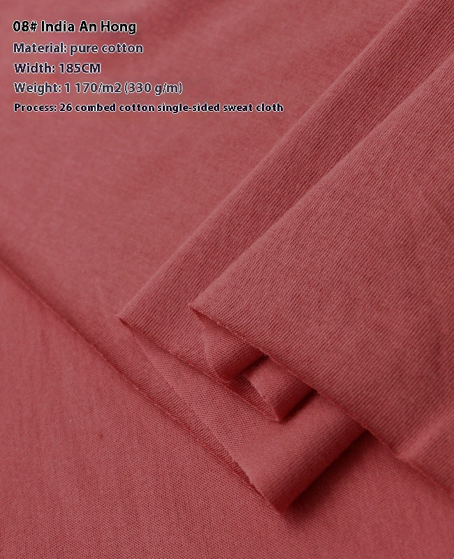 KTX-416275 Lightweight 100% Cotton Knitted T-Shirt for Dolls - Ideal for Spring with Floral Design