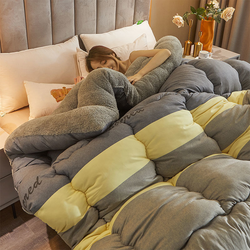 KTX-416723 Thickened Bamboo Fiber Winter Quilt – All Seasons, Various Cute Designs