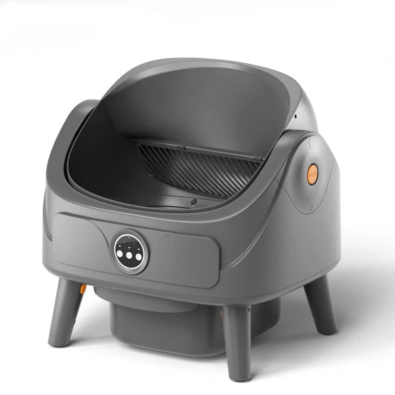 KTX-417171 Eco-Friendly Large Capacity Automatic Cleaning Cat Litter Box - Easy to Clean, Open Top Design