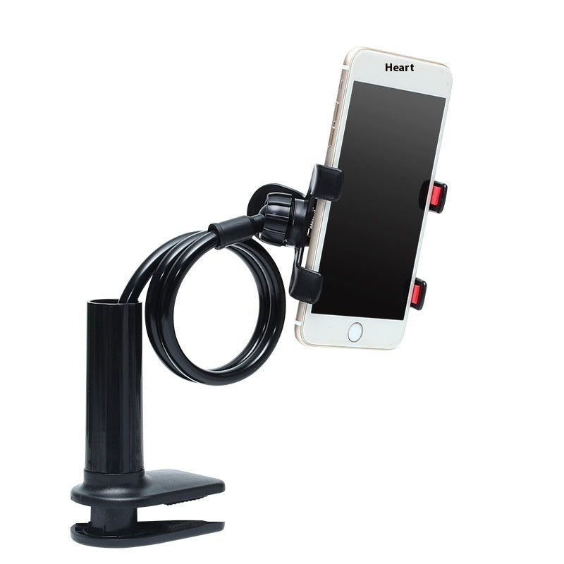 KTX-417939 360-Degree Lazy Spiral Mobile Phone Holder with Adjustable Clip in Various Colors