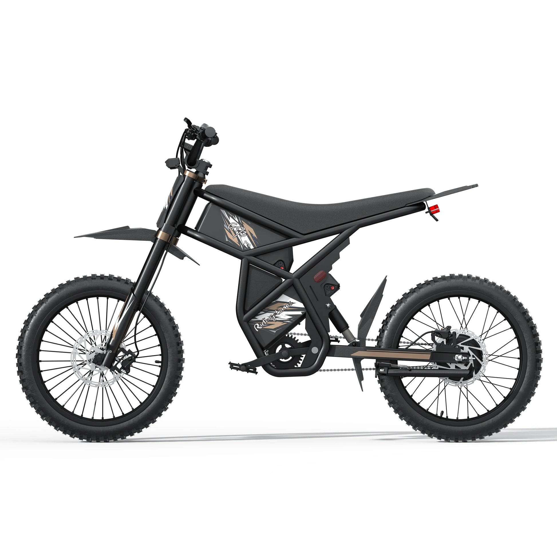 KTX-418579 60V Fat Tire Electric Mountain Bike with Dual Batteries, 3-Speed and Hydraulic Disc Brakes