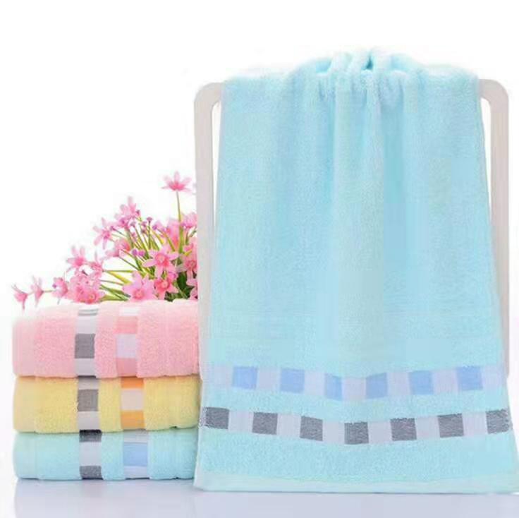 KTX-419603 Thickened Cotton Towel – 34 x 73 cm, Soft and Absorbent