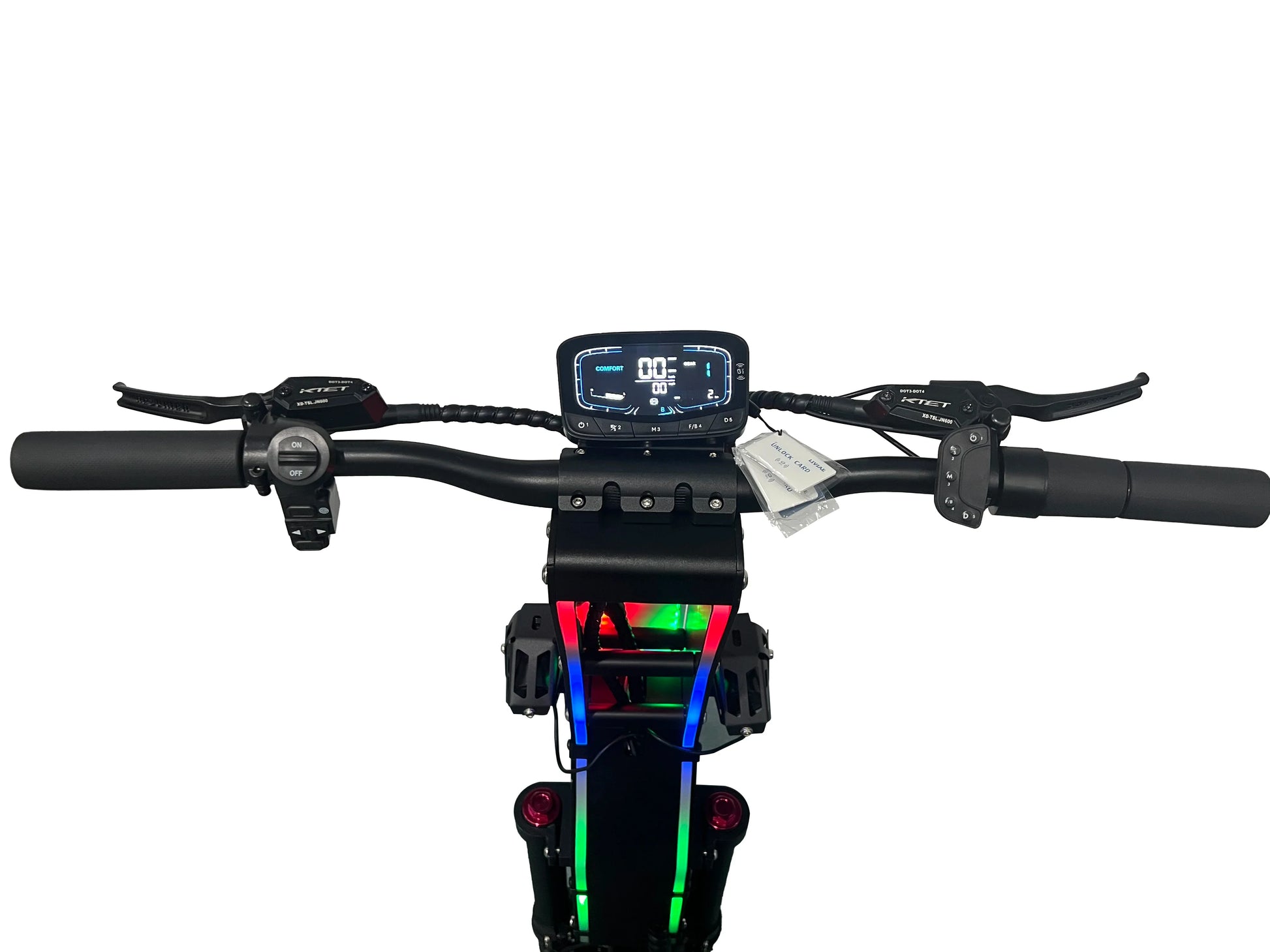 KTX-420051 10,000W Dual Motor Electric Scooter with 100-110km Range, Waterproof, Foldable, App Control, 200kg Capacity