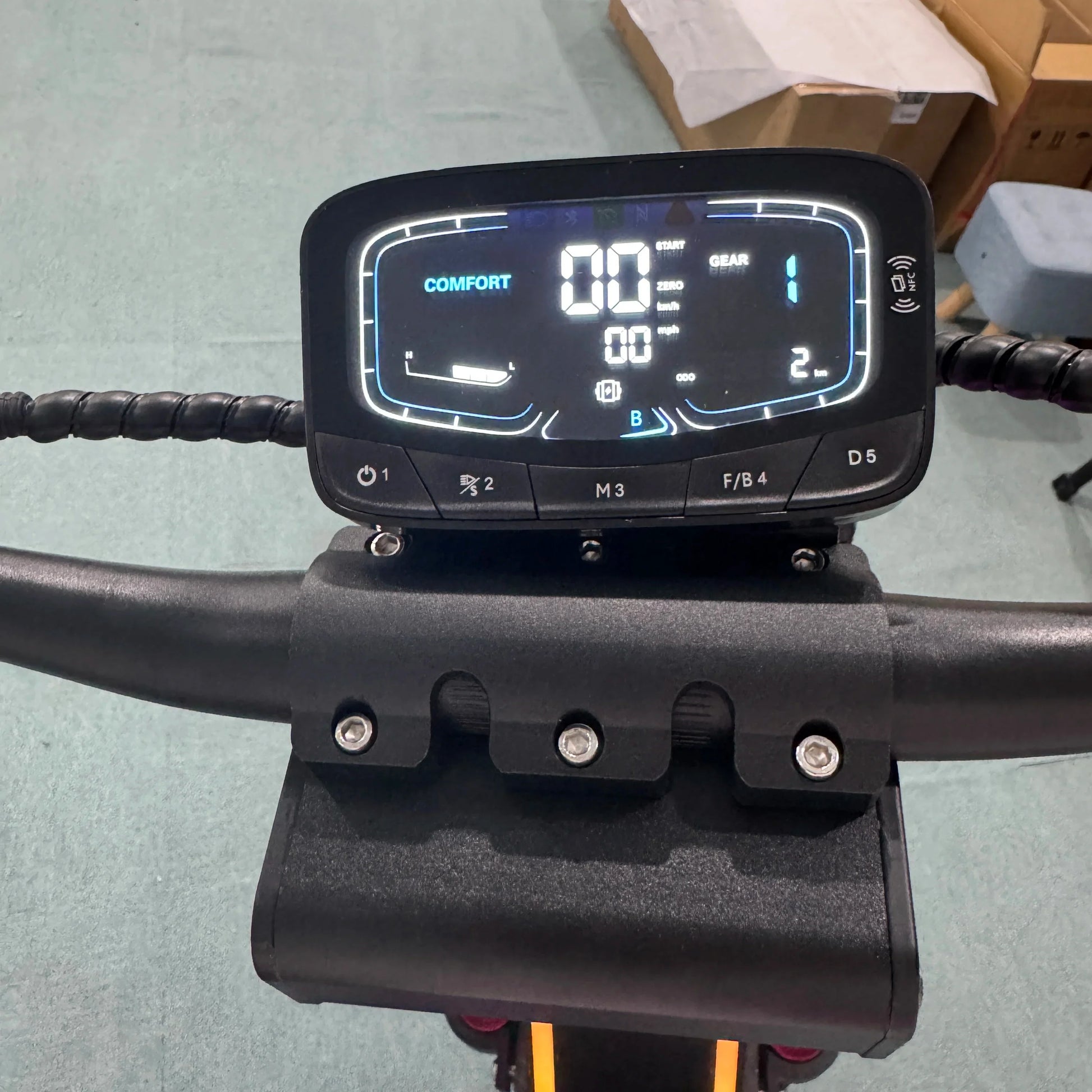 KTX-420051 10,000W Dual Motor Electric Scooter with 100-110km Range, Waterproof, Foldable, App Control, 200kg Capacity