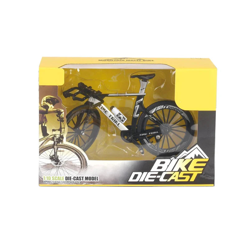1:10 Mini Diecast Car Model for Kids - Collectible Alloy & ABS Plastic Bike Toy
