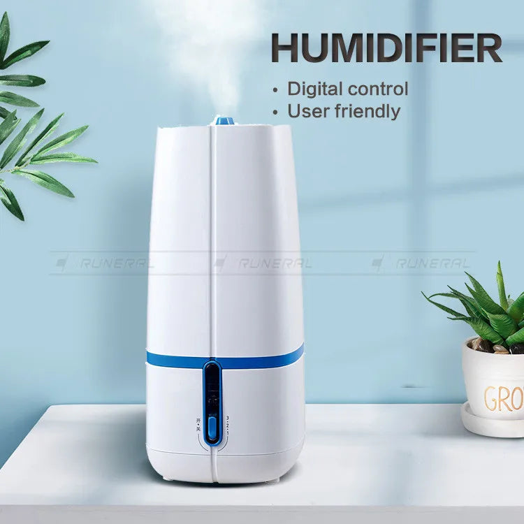 KTX-421523 Desktop Ultrasonic Cool Mist Humidifier 2L Capacity for Home and Office Use