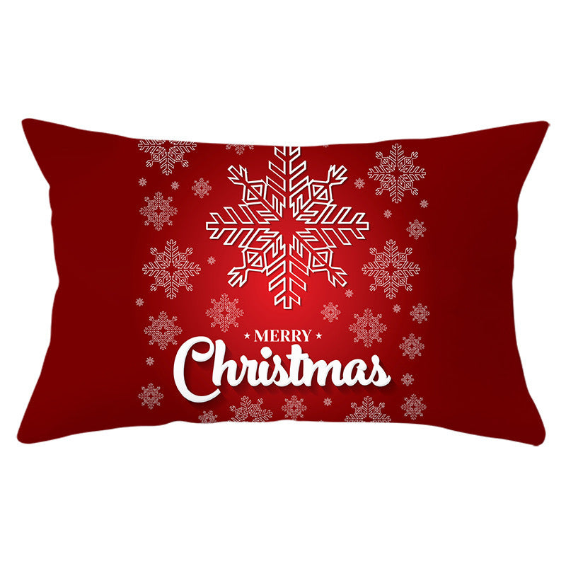 KTX-422163 Peach Skin Velvet Pillowcase, Digital Print, 30cm x 50cm, Single-Sided Design