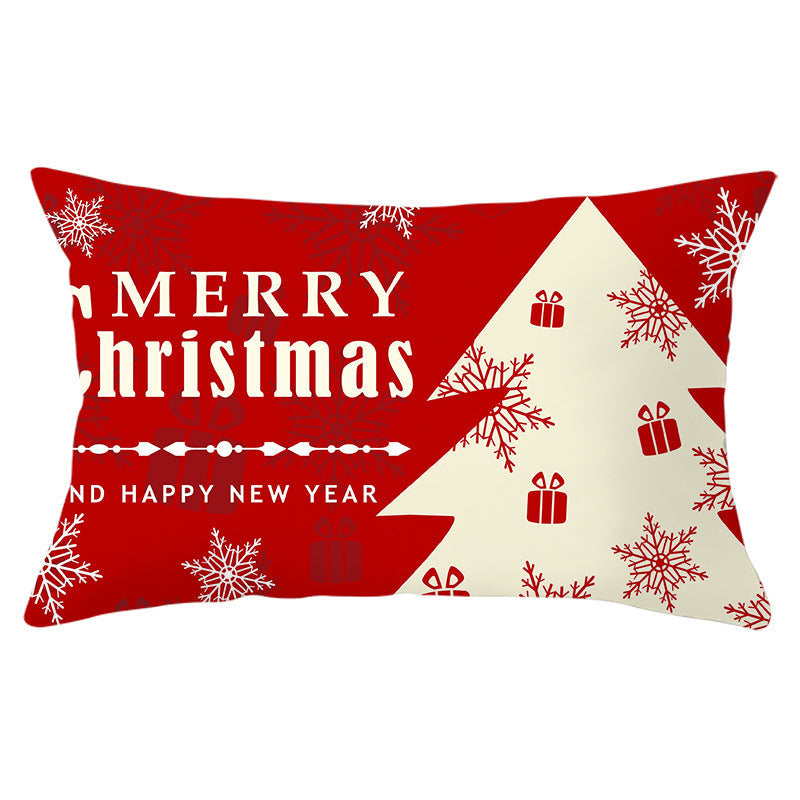 KTX-422163 Peach Skin Velvet Pillowcase, Digital Print, 30cm x 50cm, Single-Sided Design