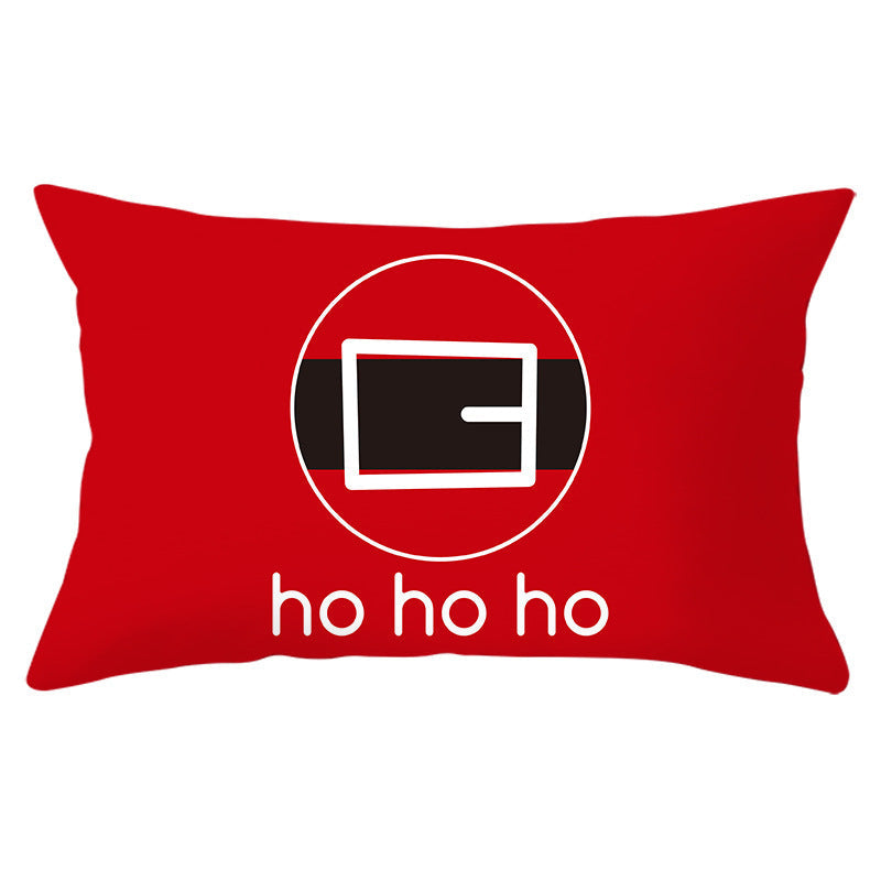 KTX-422163 Peach Skin Velvet Pillowcase, Digital Print, 30cm x 50cm, Single-Sided Design