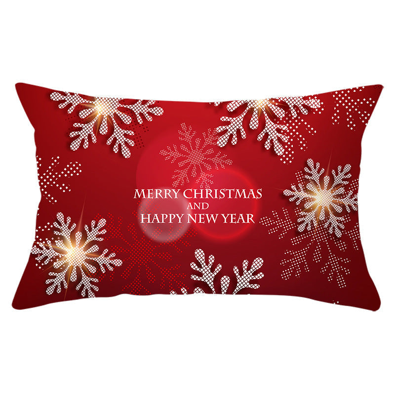 KTX-422163 Peach Skin Velvet Pillowcase, Digital Print, 30cm x 50cm, Single-Sided Design