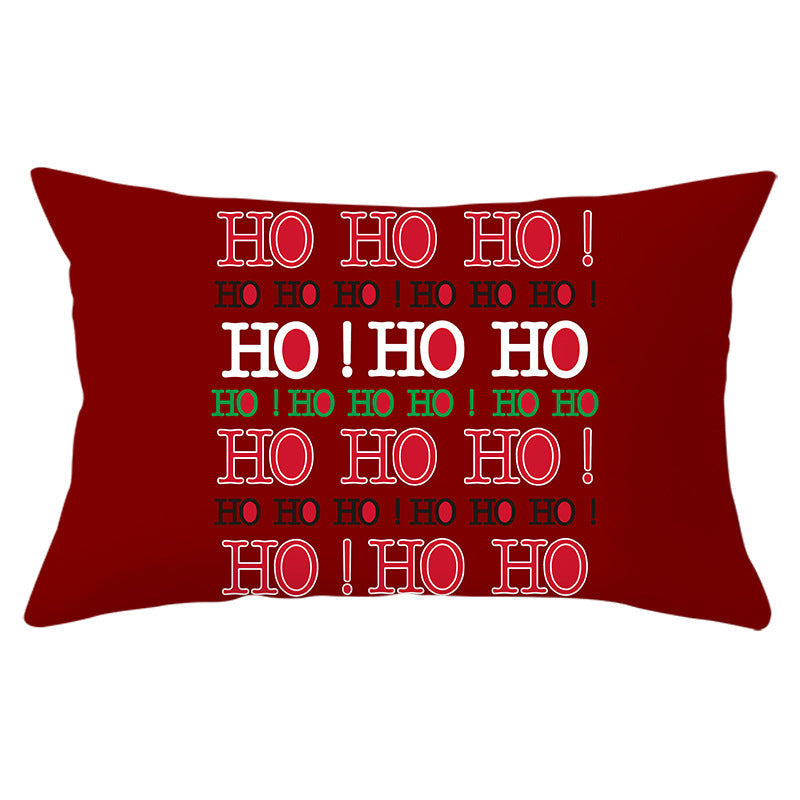 KTX-422163 Peach Skin Velvet Pillowcase, Digital Print, 30cm x 50cm, Single-Sided Design